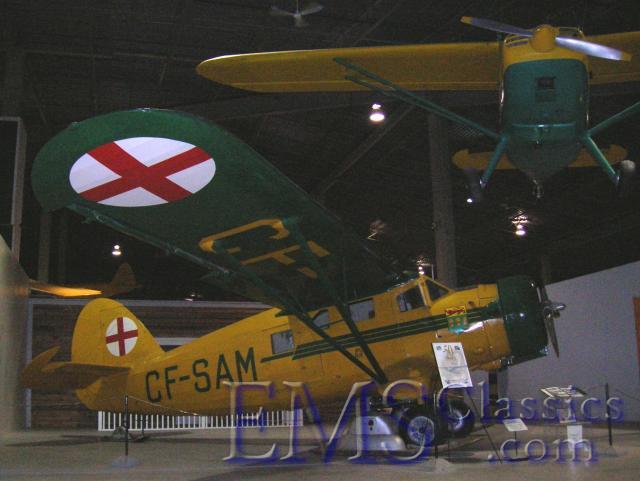 1946Norseman,SKAirAmbulancefittedwithwheels,floats,orskis,WesternDevelopmentMuseum,MooseJawSK.JPG