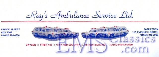 1969RaysAmbulance,SaskatoonPrinceAlbert.jpg