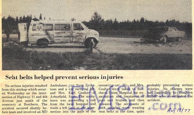 1977ambulanceaccident,RosthernSK,photoSKValleyNews.JPG